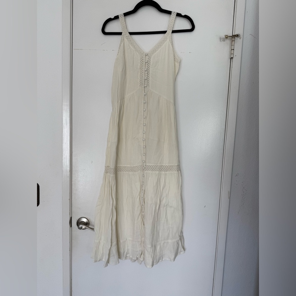 O'Neill Cream Textured Dress